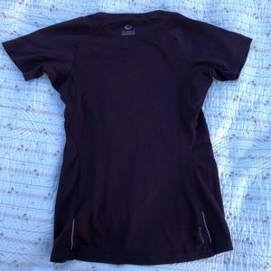 NorthFace flight series, purple dryfit shirt.